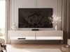 Hänge TV-Schrank 180 cm für Wohnzimmer mit LED-Beleuchtung Aurelie Kaschmir matt