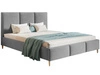 Polsterbett mit Lattenrost 140x200 Trio Grau