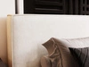 Polsterbett mit Bettkasten und Lattenrost 200x200 Monaco Creme
