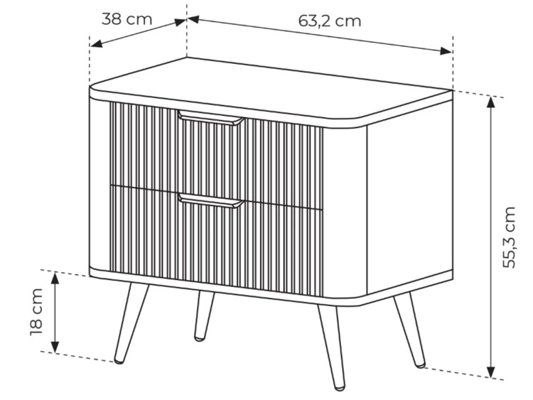 Schlafzimmer-Set Latina Beige